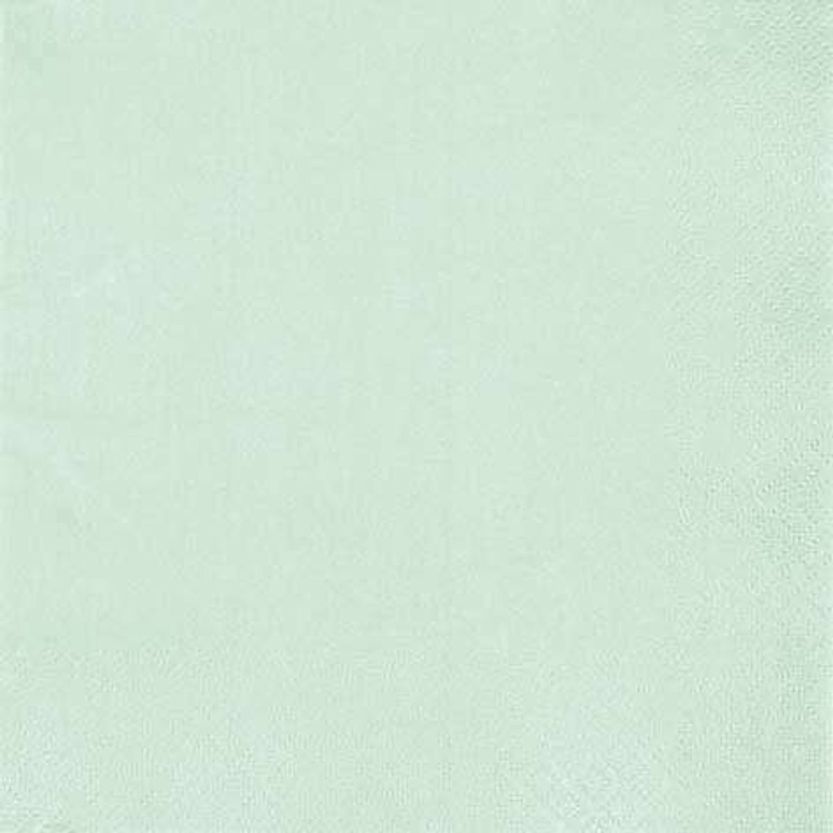 Servietter, Perleeffekt mint, vanlig