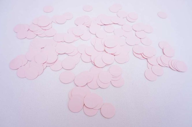 Hovedbilde Konfetti, 1,5 cm, 200 stk, rosa