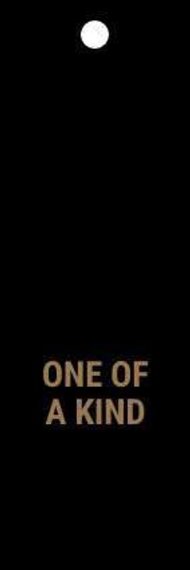 One of a kind | 5x15 cm | Gullskrift | Hull