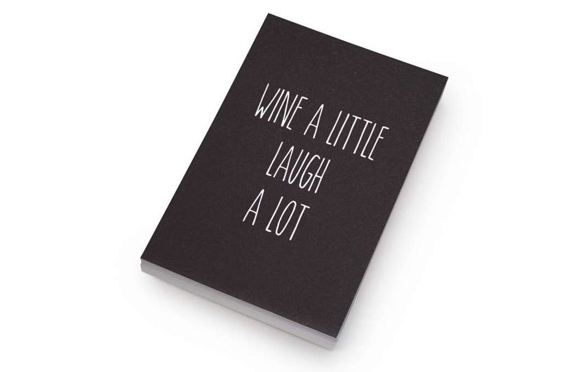 Wine a little, laugh a lot | 10x15 cm