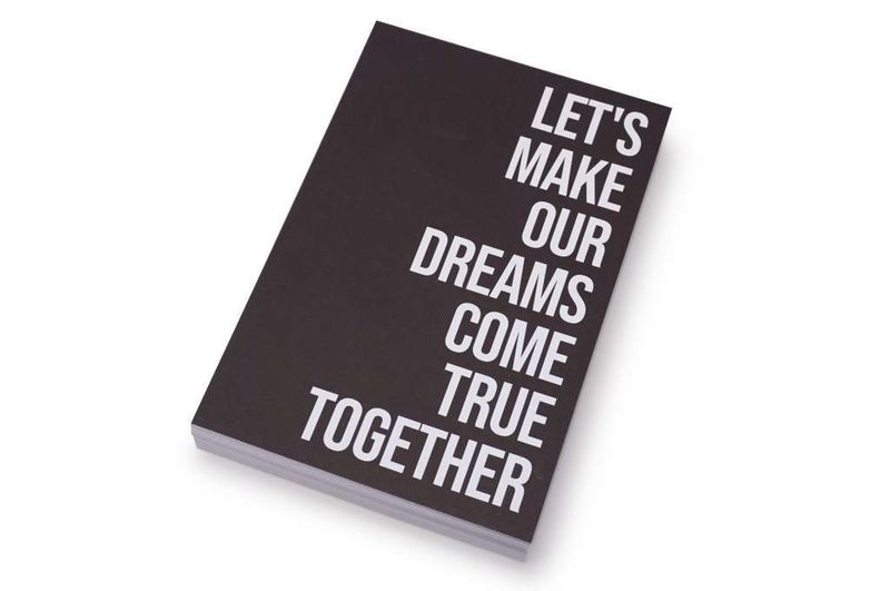 Let's make our dreams | 10x15 cm