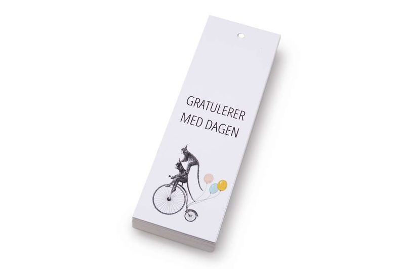 Gratulerer med dagen | 5x15 cm