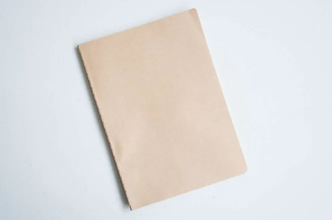 Hovedbilde Notatbok, 18x26, natur