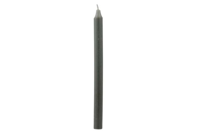 Hovedbilde Rustikk stearinlys, 30 cm, Militærgrønn