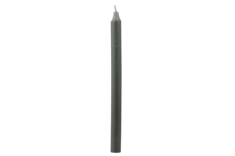 Rustikk stearinlys, 30 cm, Militærgrønn