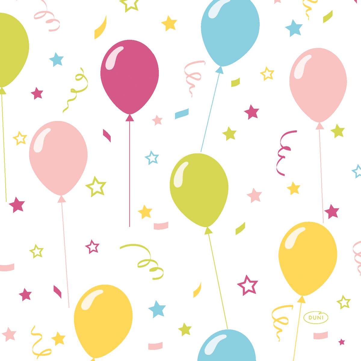 Servietter, Ballon fun, vanlig