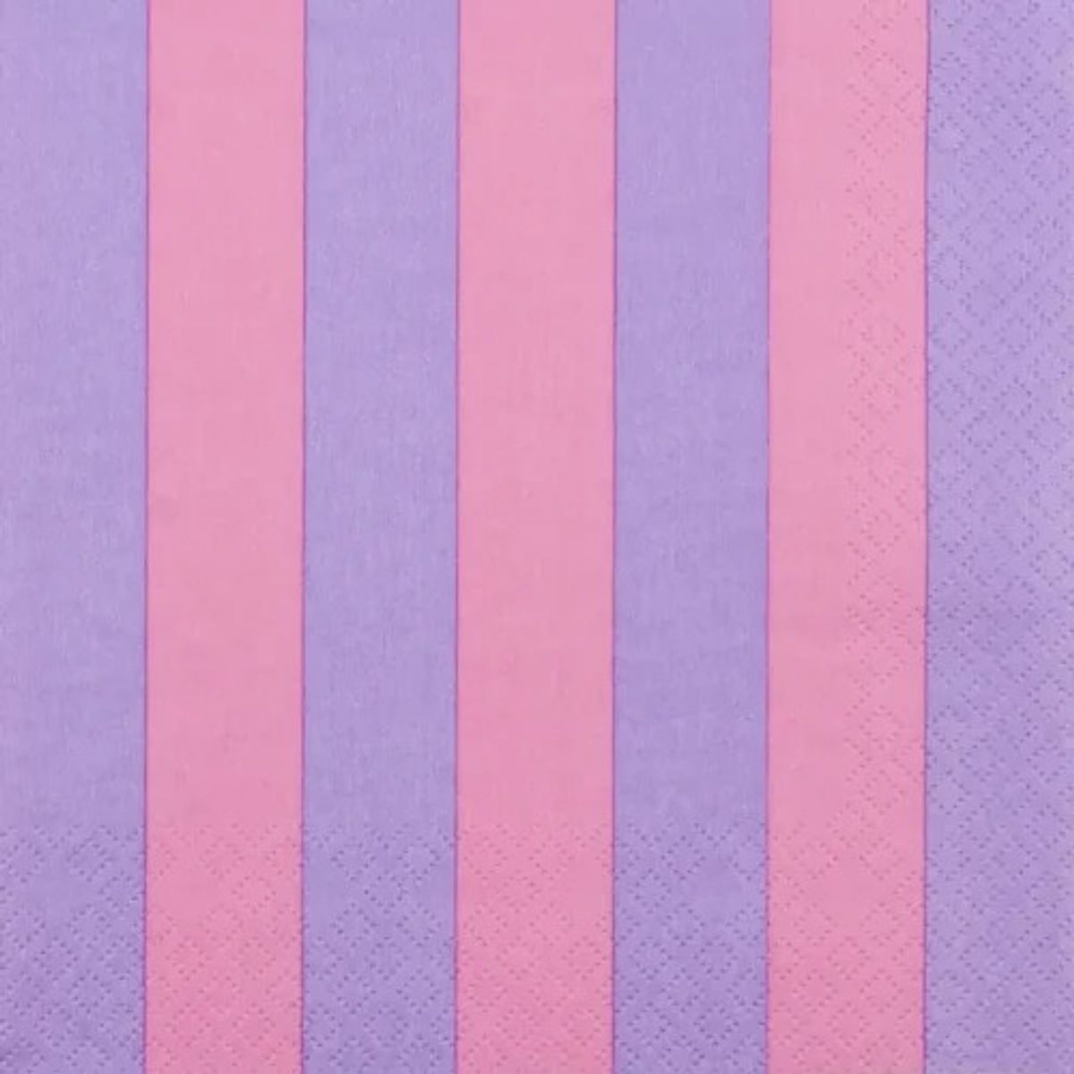 Servietter, Enkle striper lilla, vanlig