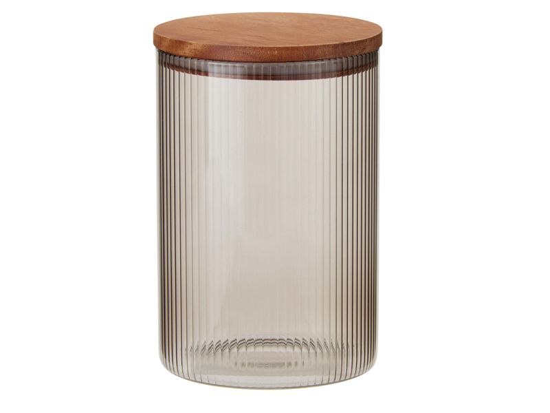 Oppbevaringskrukke i borosilikatglass  1300ml
