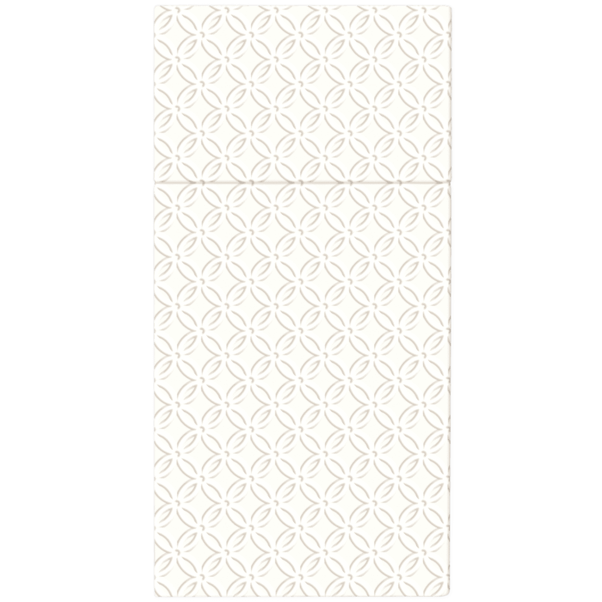 Bestikkserviett, pearl white